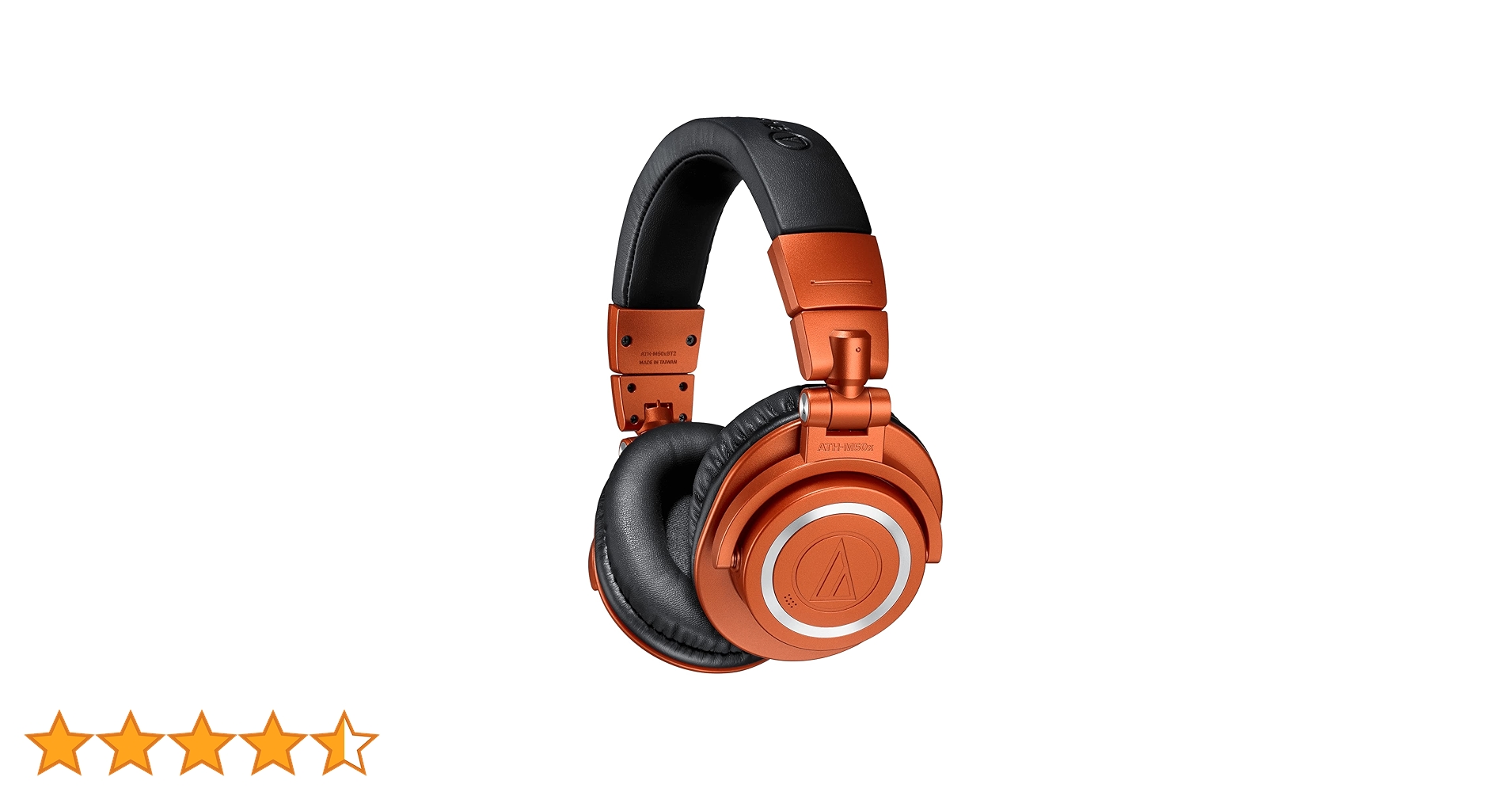 Audio-Technica ATH-M50xBT2MO Wireless Over-Ear Headphones, Lantern